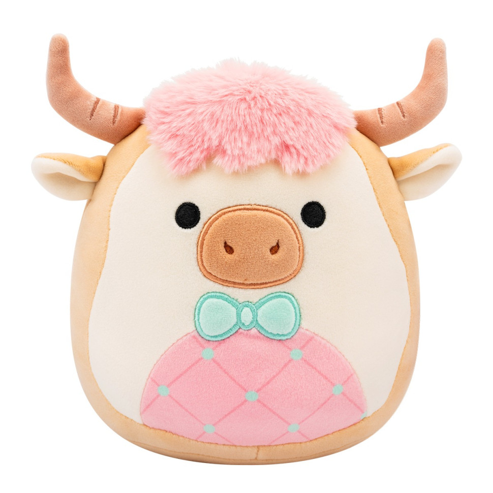 Дитяча м'яка іграшка Корівка Самсон Squishmallows SQER01229, 19 см