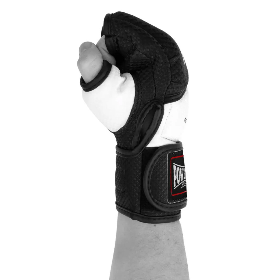 Перчатки для MMA PowerPlay PP_3075_XL_BI/White, Черные-Белые XL