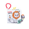 Мягкая книжка-шуршалка Limo Toy HB 0032  подвеска, шурудит, пищалка