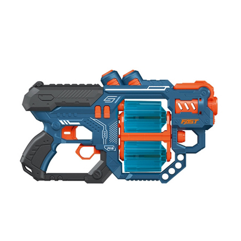 Іграшковий пістолет механічний Blaster BH804 з подвійним барабаном