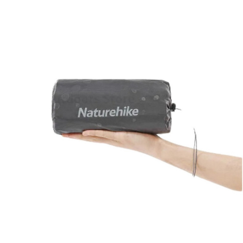 Матрац надувний туристичний CNH22DZ018 Naturehike 6975641888536, овальний, зелений 183 см