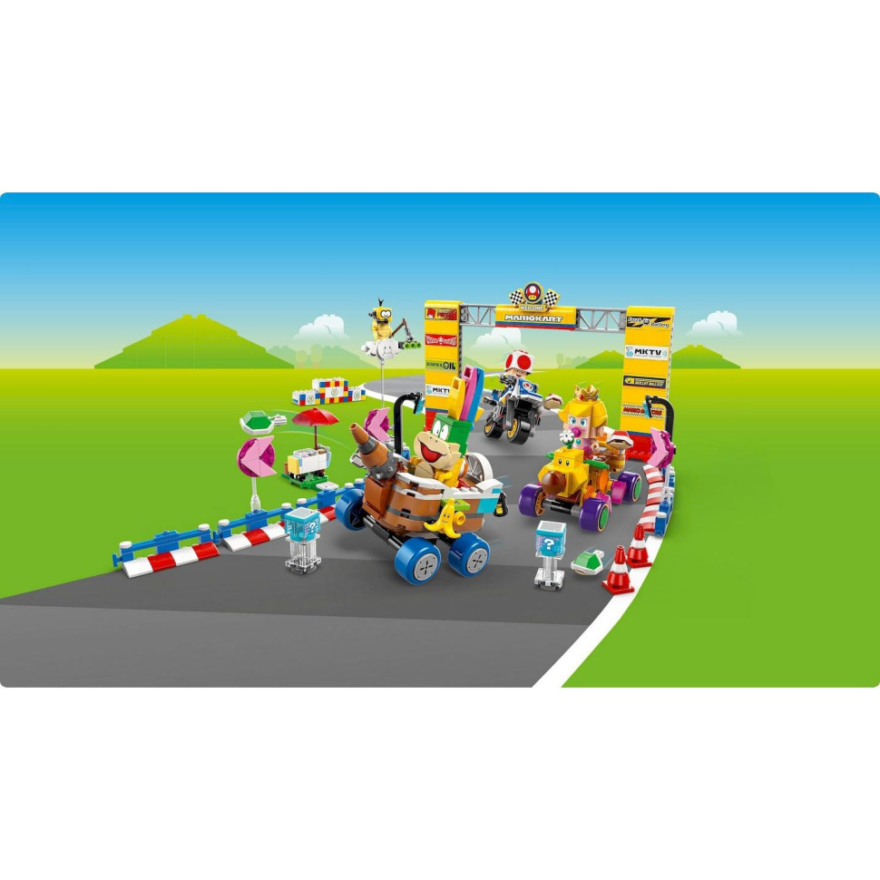 Конструктор LEGO Super Mario Mario Kart – Baby Peach & Grand Prix. набор 72036, 823 детали
