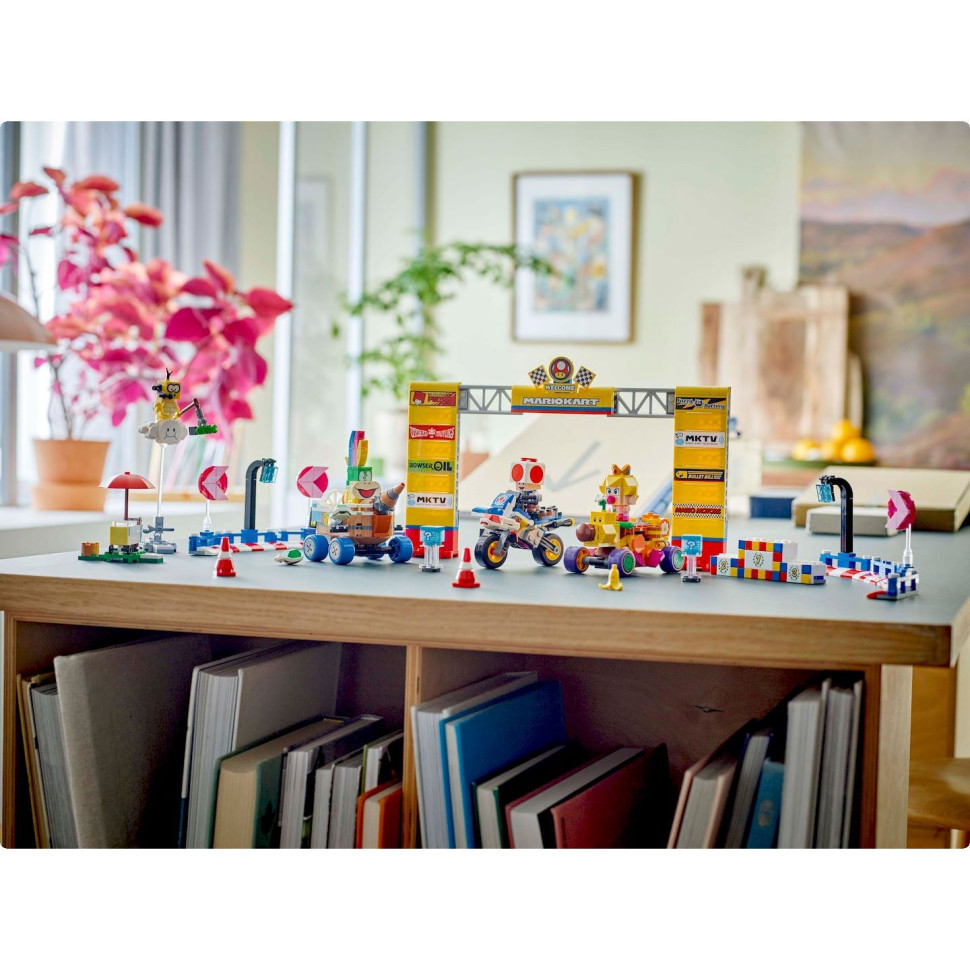 Конструктор LEGO Super Mario Mario Kart – Baby Peach & Grand Prix. набор 72036, 823 детали