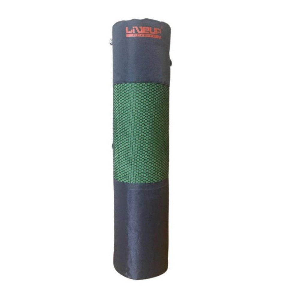 Сумка для килимка Yoga bag LiveUp LS3711 сірий, розмір 68 см