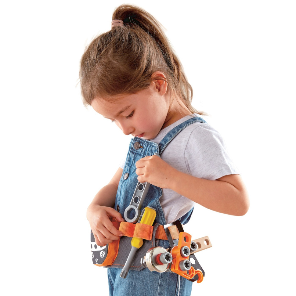 Ігровий набір Junior Inventor Пояс з інструментами Hape E3035, 19 деталей