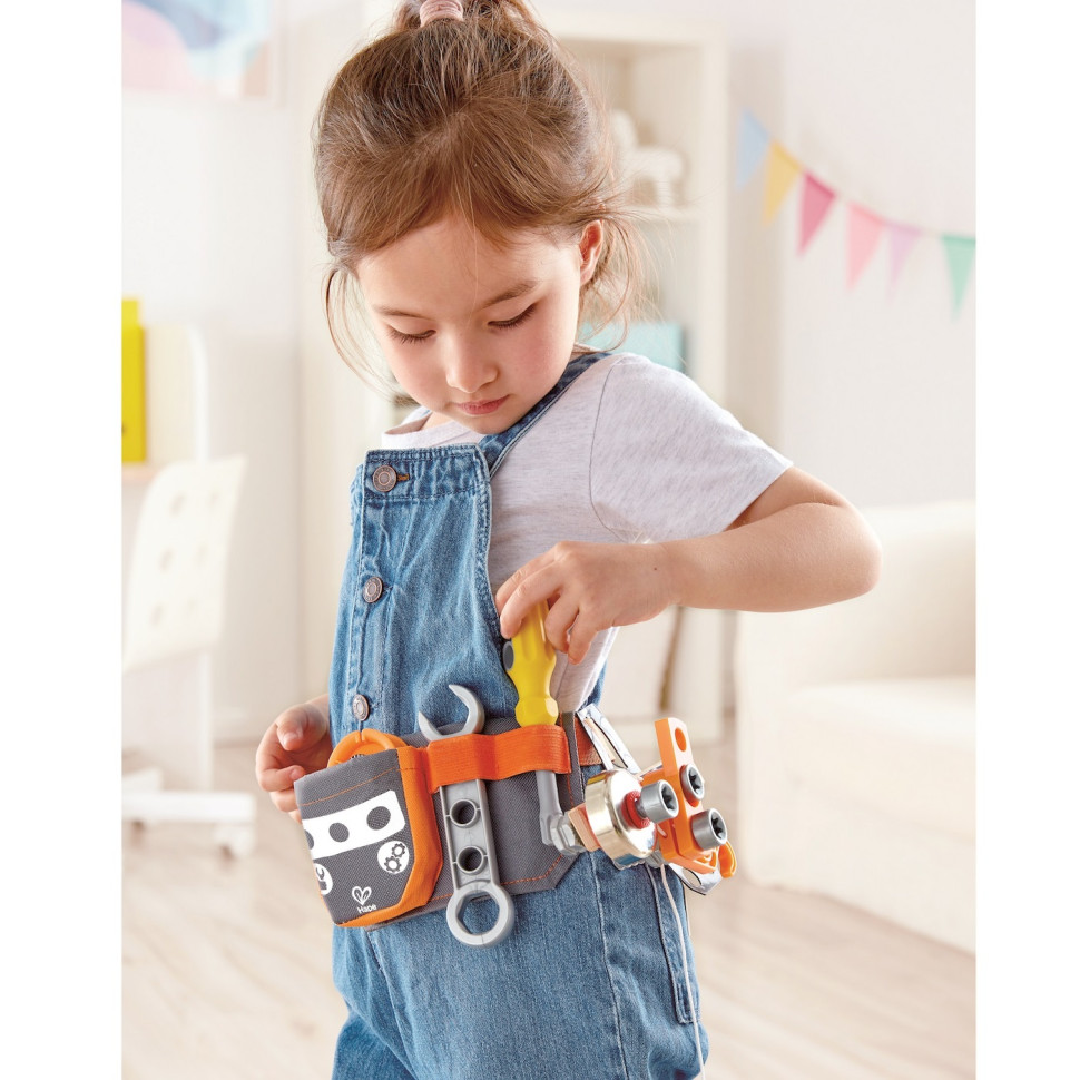 Ігровий набір Junior Inventor Пояс з інструментами Hape E3035, 19 деталей