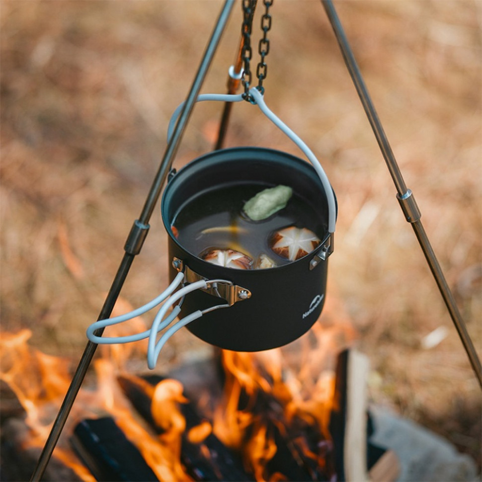 Набір посуду NH18T018-G Naturehike 6927595785515, 2 каструлі, 2 кришки