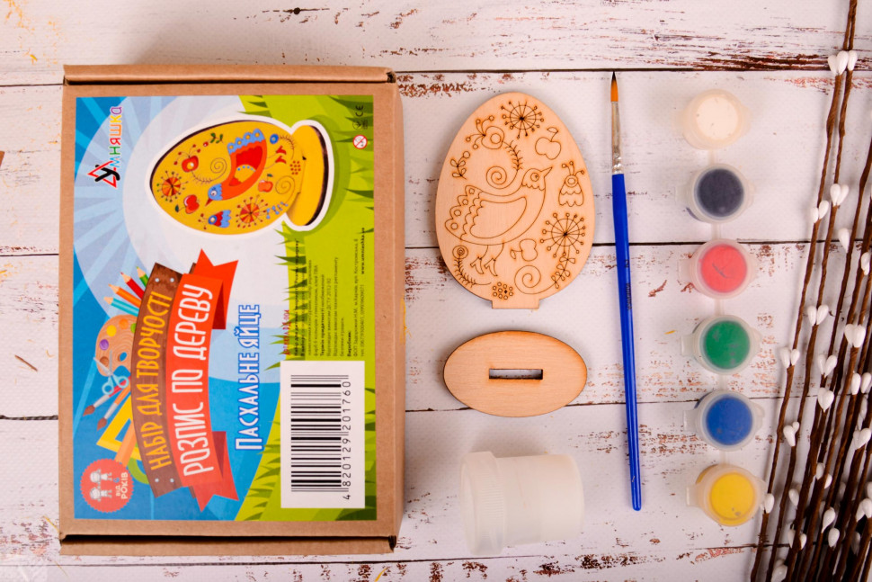 Роспись акриловыми красками 