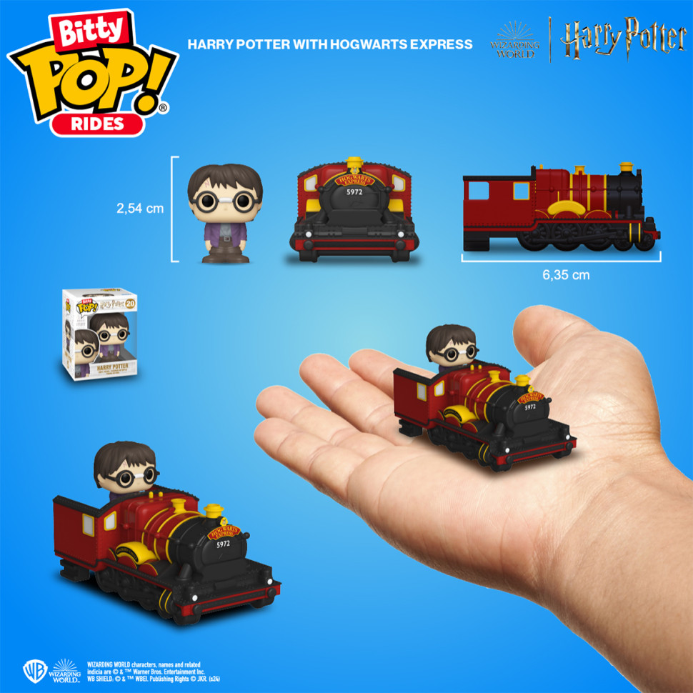 Набір фігурок Гаррі Поттер та Хогвартський експрес Bitty POP! Ride 83622 серії 