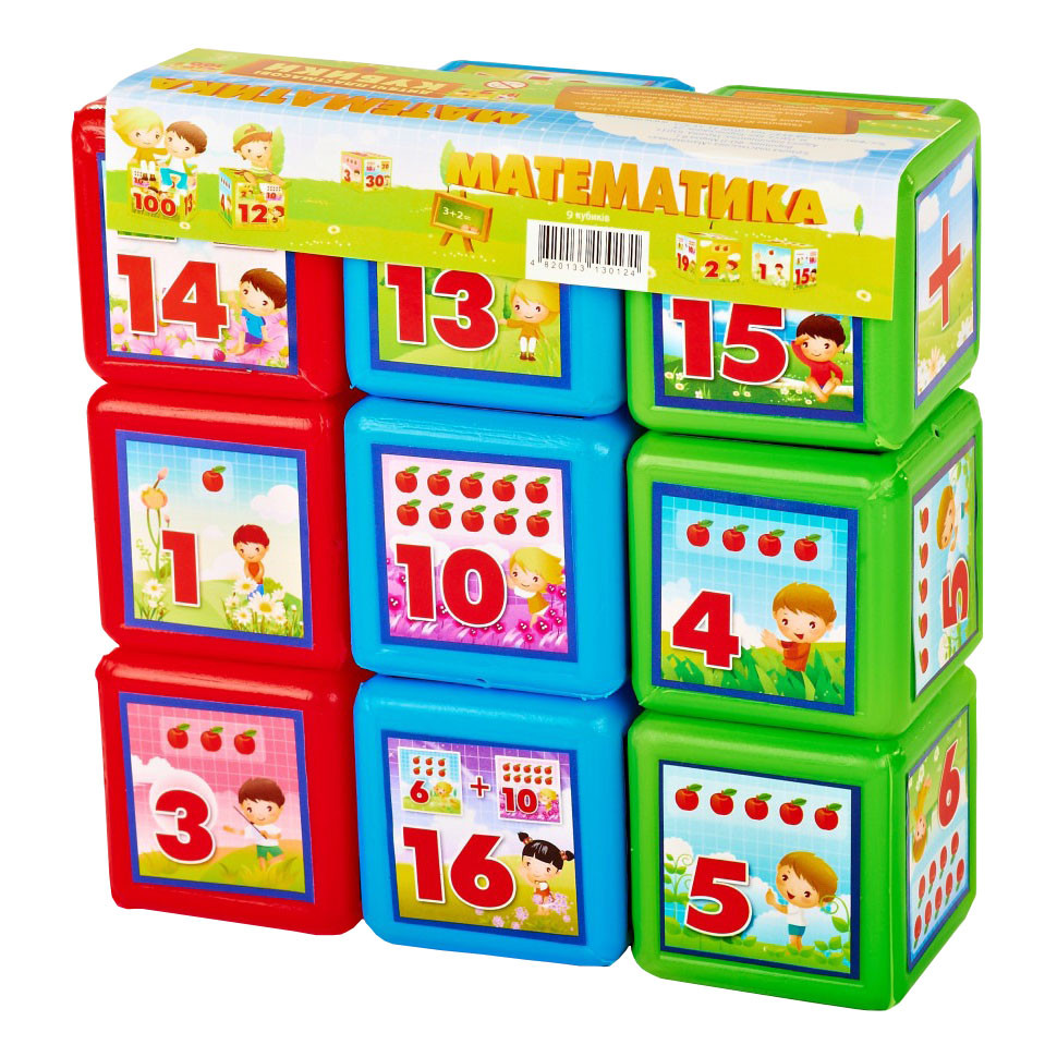 Развивающая игрушка кубики 