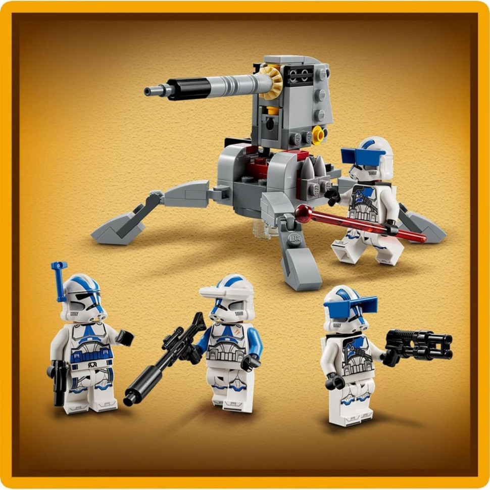Конструктор LEGO Star Wars TM Боевой отряд бойцов-клонов 501-го легиона 75345