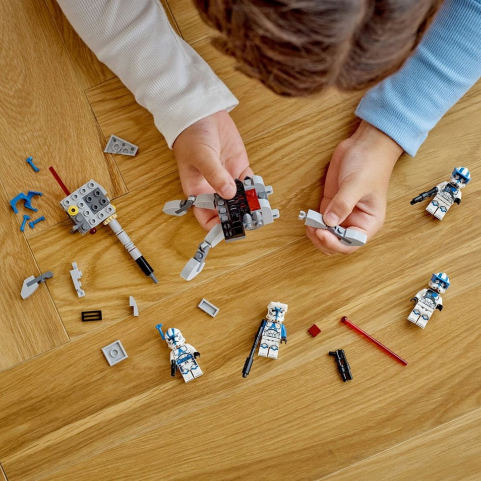 Конструктор LEGO Star Wars TM Боевой отряд бойцов-клонов 501-го легиона 75345