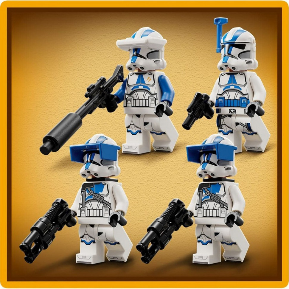 Конструктор LEGO Star Wars TM Боевой отряд бойцов-клонов 501-го легиона 75345
