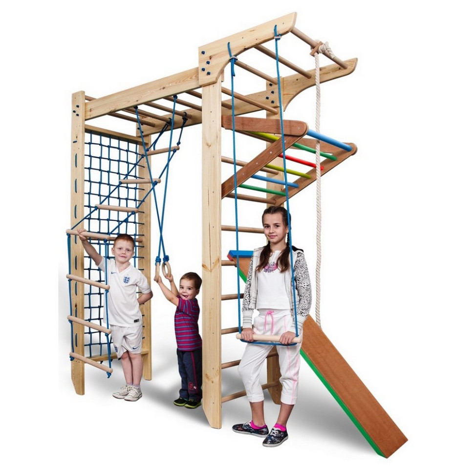 П-подібний дитячий куточок SportBaby «Kinder 5-240» з кільцями