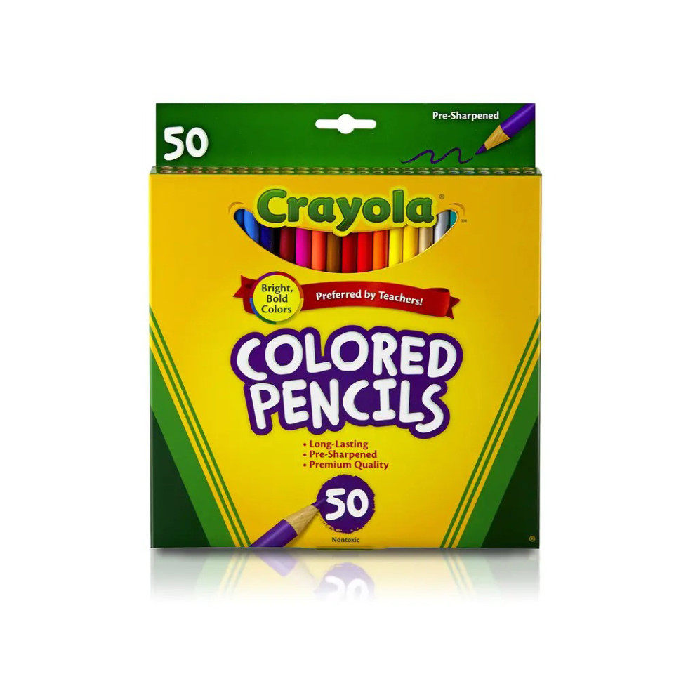 Набор цветных карандашей Crayola 68-4050, 50 шт