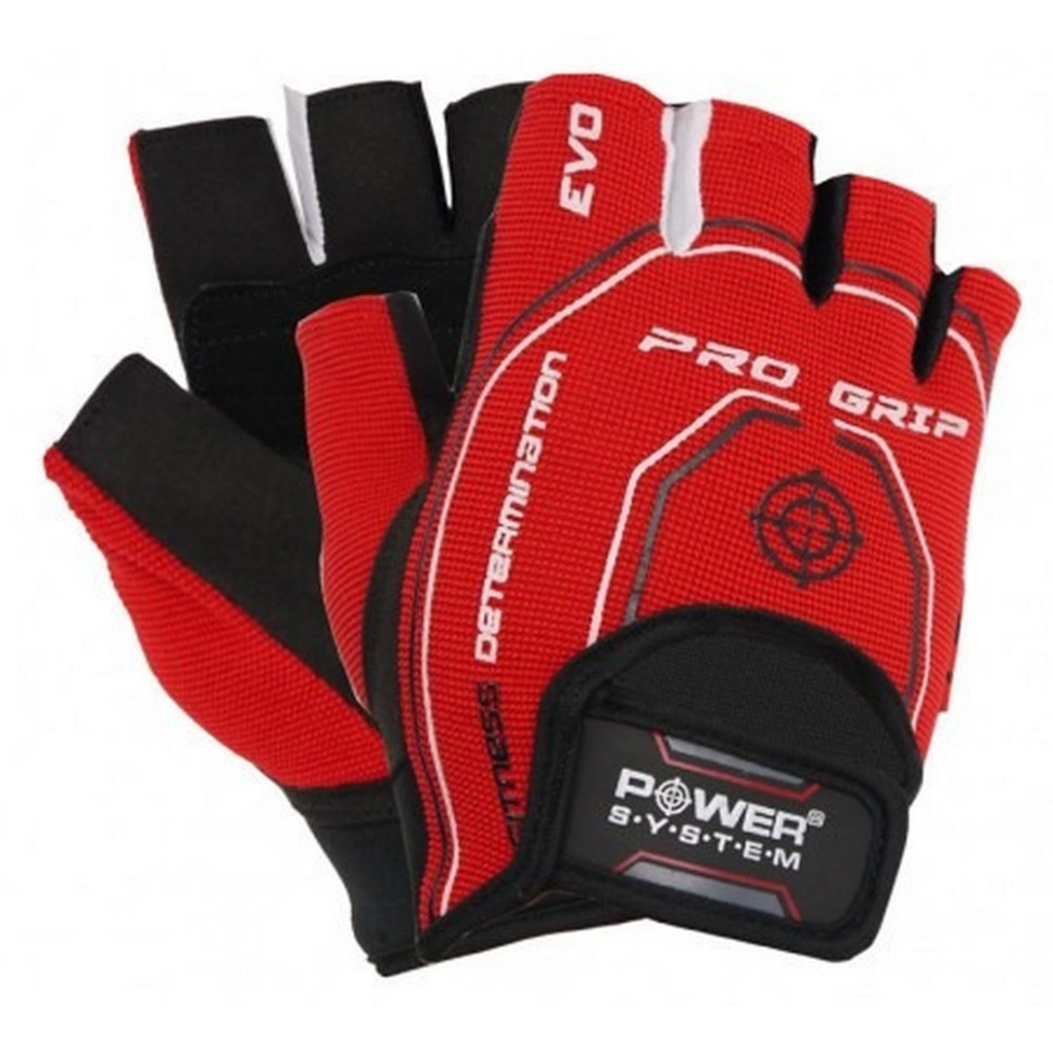 Перчатки для фитнеса Pro Grip Power System PS-2250_S_Red, S