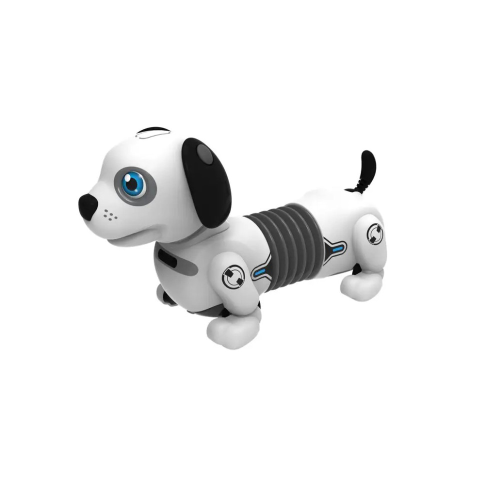 Интерактивная игрушка робот-собака DACKEL JUNIOR Silverlit 88578 на радиоуправлении