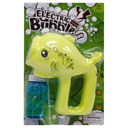 Детский генератор мыльных пузырей "Рыбка" Bambi F2288(Green) 60 мл