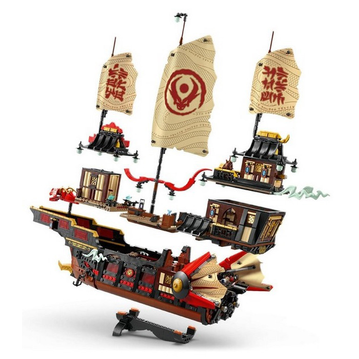 Конструктор Ninjago Щедрість храму LEGO 71848, 2387 деталей