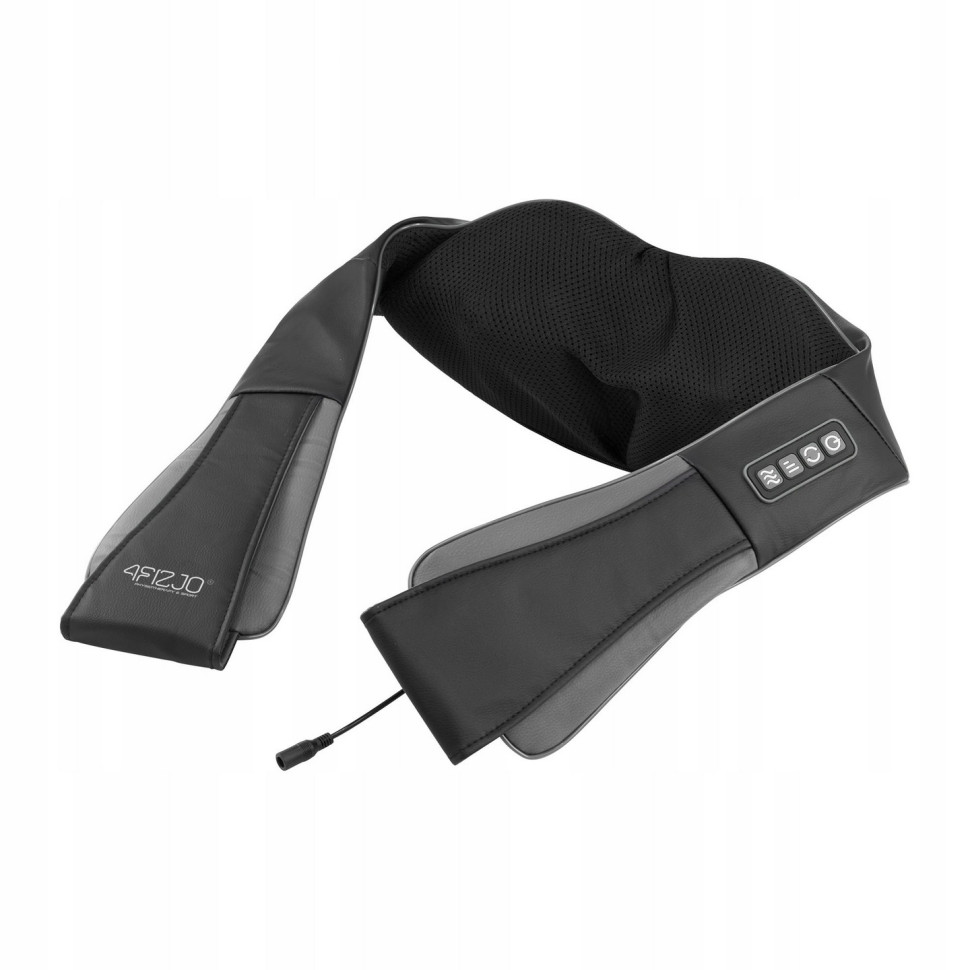 Накидка-масажер Shiatsu Pro+ 4FIZJO P-5907739319067 для шиї та спини, Black/Grey