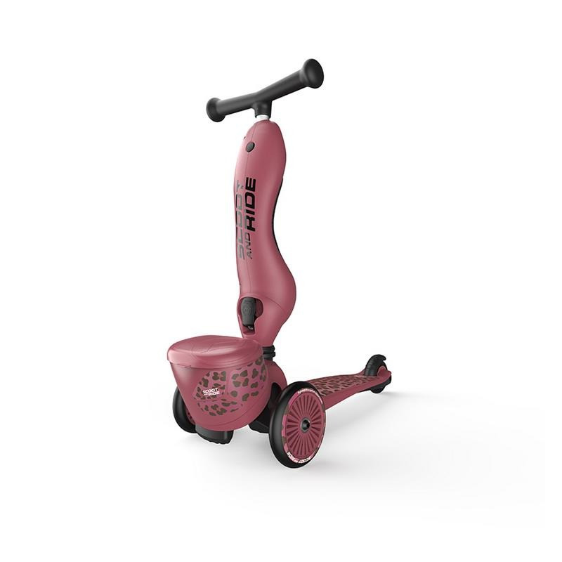 Самокат трансформер Highwaykick-1 Lifestyle Scoot and Ride SR-210621-WILDCAT, вишневый