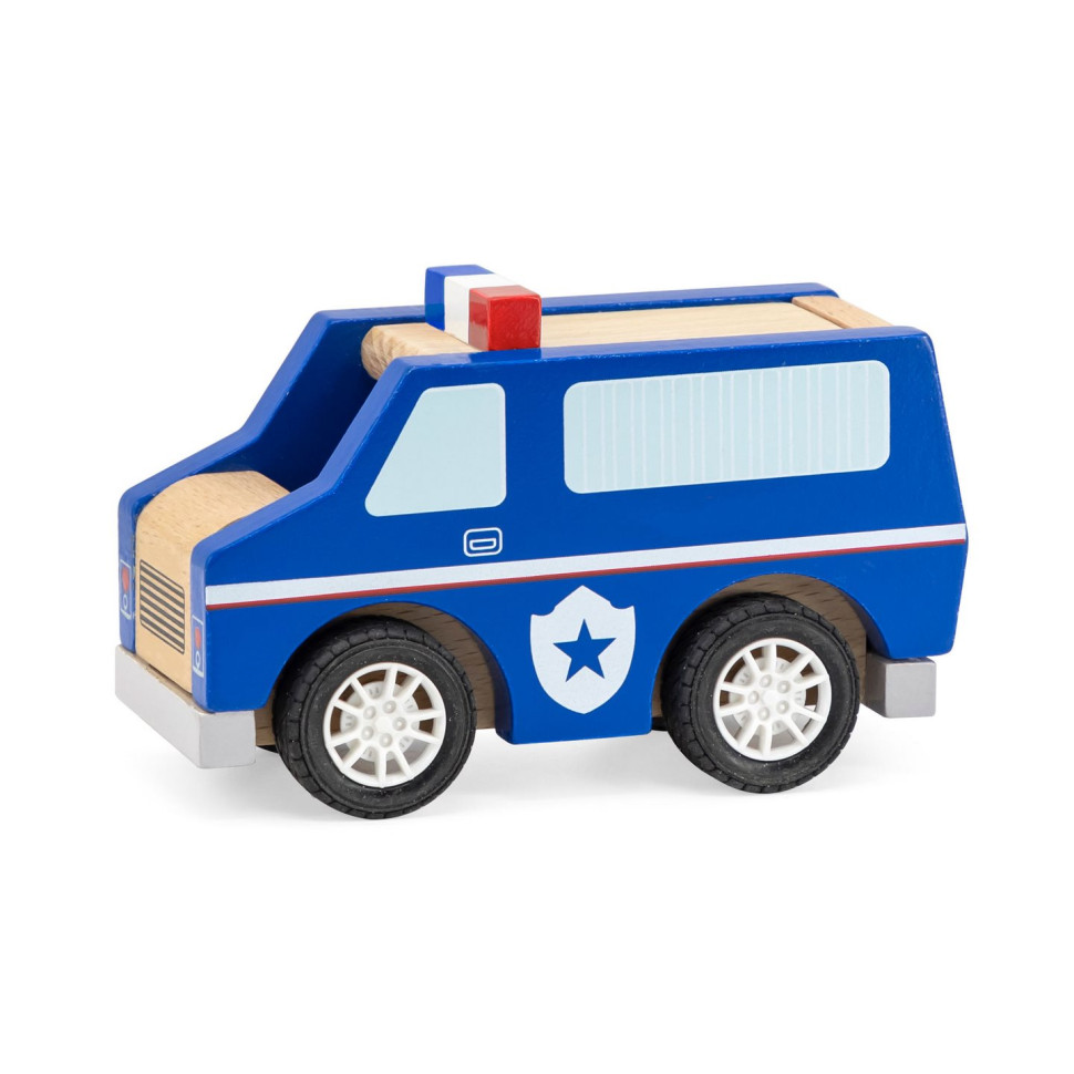 Игрушечная машинка Полицейская Viga Toys 44513 деревянная