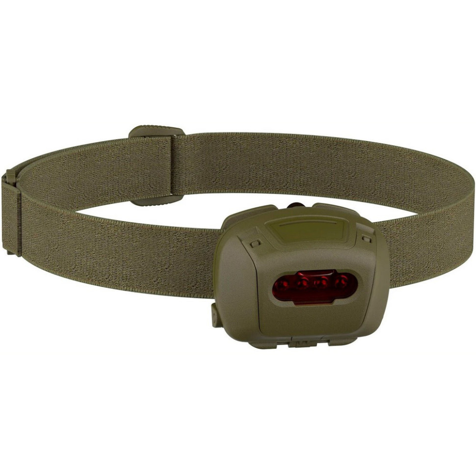 Фонарь налобный Quad Tactical Princeton Tec QUAD-TAC-OD 78 Lumens, olive