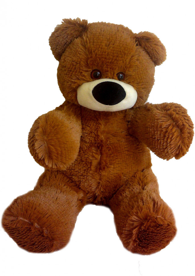 М'яка іграшка Alina Toys ведмедик Бублик 55 см коричневий 5784726ALN