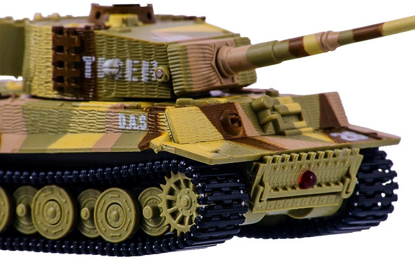 Танк микро на радиоуправлении 1:72 Tiger со звуком