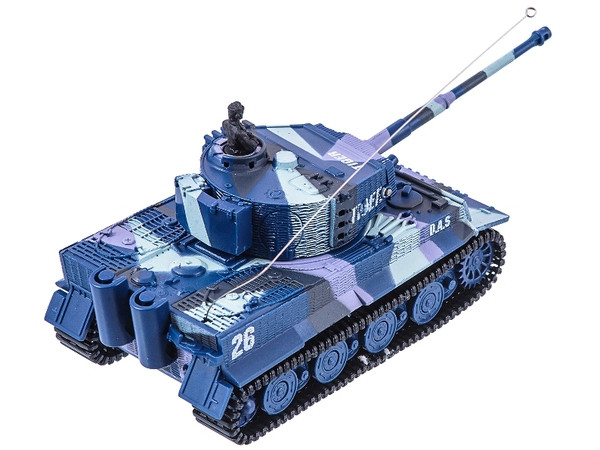 Танк микро на радиоуправлении 1:72 Tiger со звуком