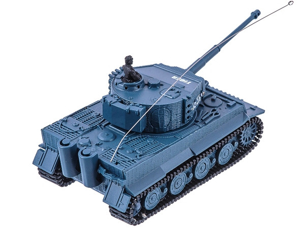 Танк микро на радиоуправлении 1:72 Tiger со звуком
