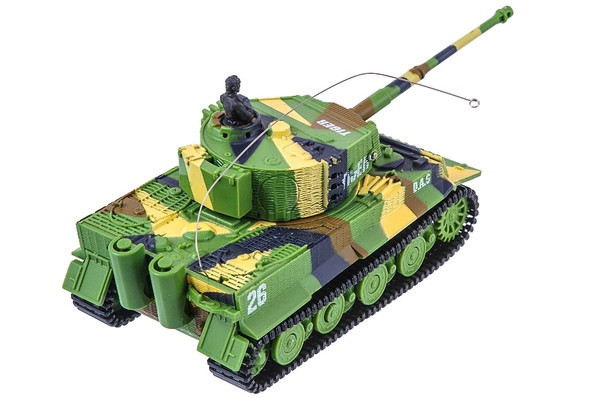 Танк микро на радиоуправлении 1:72 Tiger со звуком