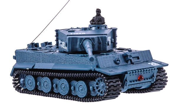 Танк микро на радиоуправлении 1:72 Tiger со звуком