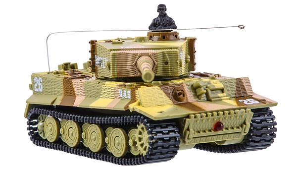 Танк микро на радиоуправлении 1:72 Tiger со звуком