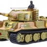 Танк микро на радиоуправлении 1:72 Tiger со звуком