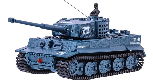 Танк микро на радиоуправлении 1:72 Tiger со звуком