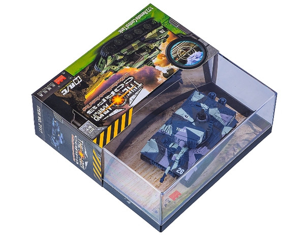 Танк микро на радиоуправлении 1:72 Tiger со звуком