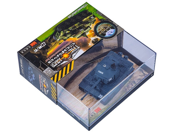 Танк микро на радиоуправлении 1:72 Tiger со звуком