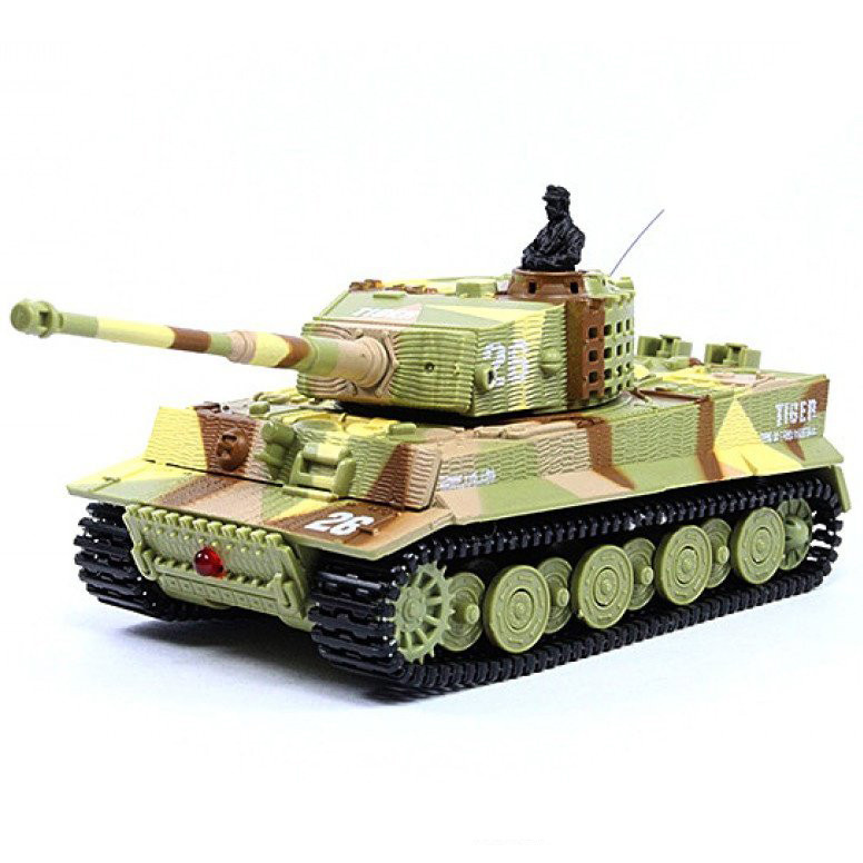 Танк микро на радиоуправлении 1:72 Tiger со звуком
