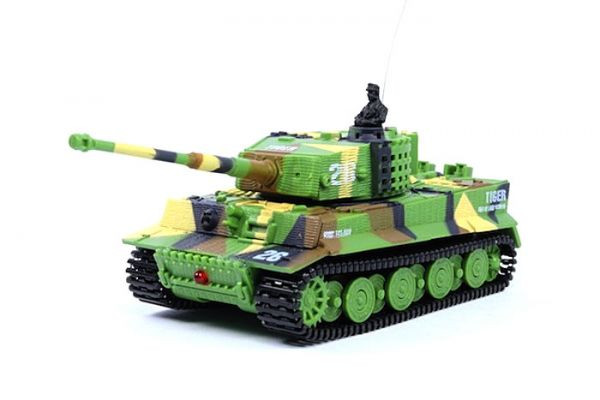 Танк микро на радиоуправлении 1:72 Tiger со звуком