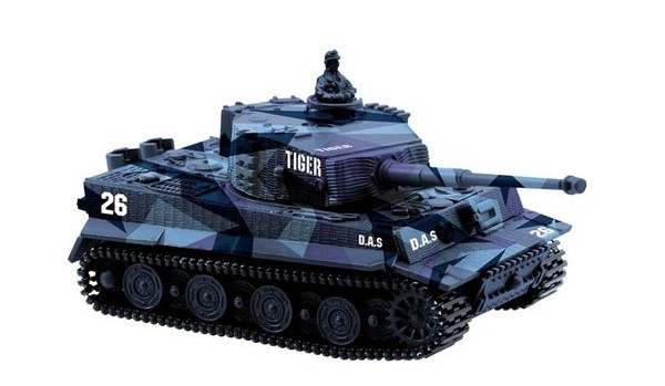 Танк микро на радиоуправлении 1:72 Tiger со звуком