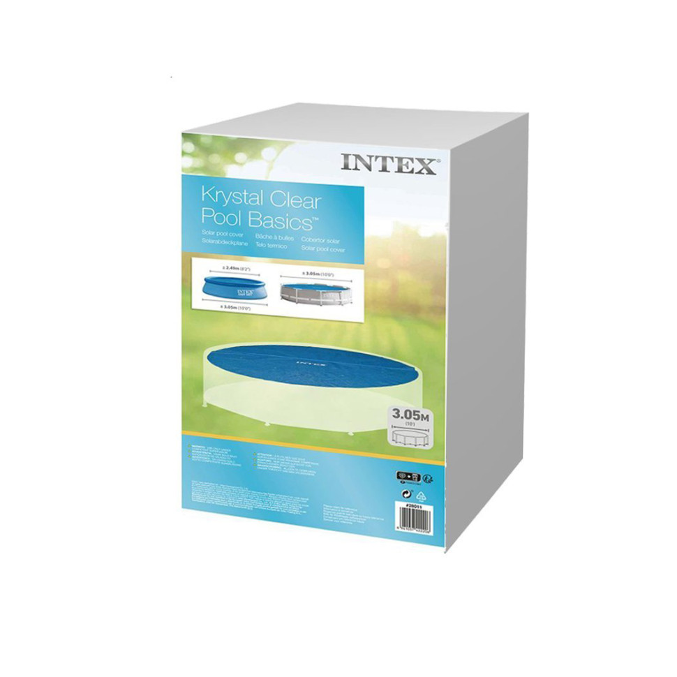 Теплозберігаюче покриття (солярна плівка) для басейну Intex 28011 діаметр 290 см