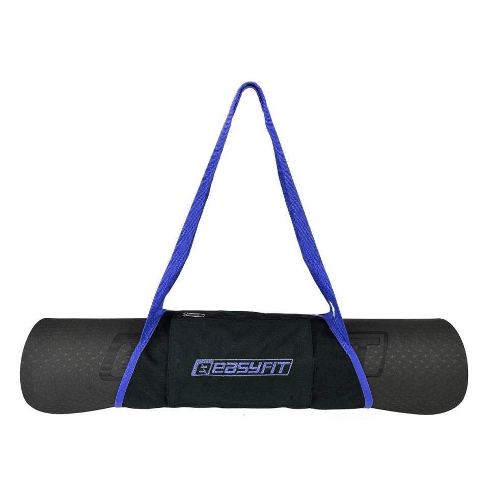 Сумка-переноска EasyFit EF-YB38-BL для йога-коврика синяя
