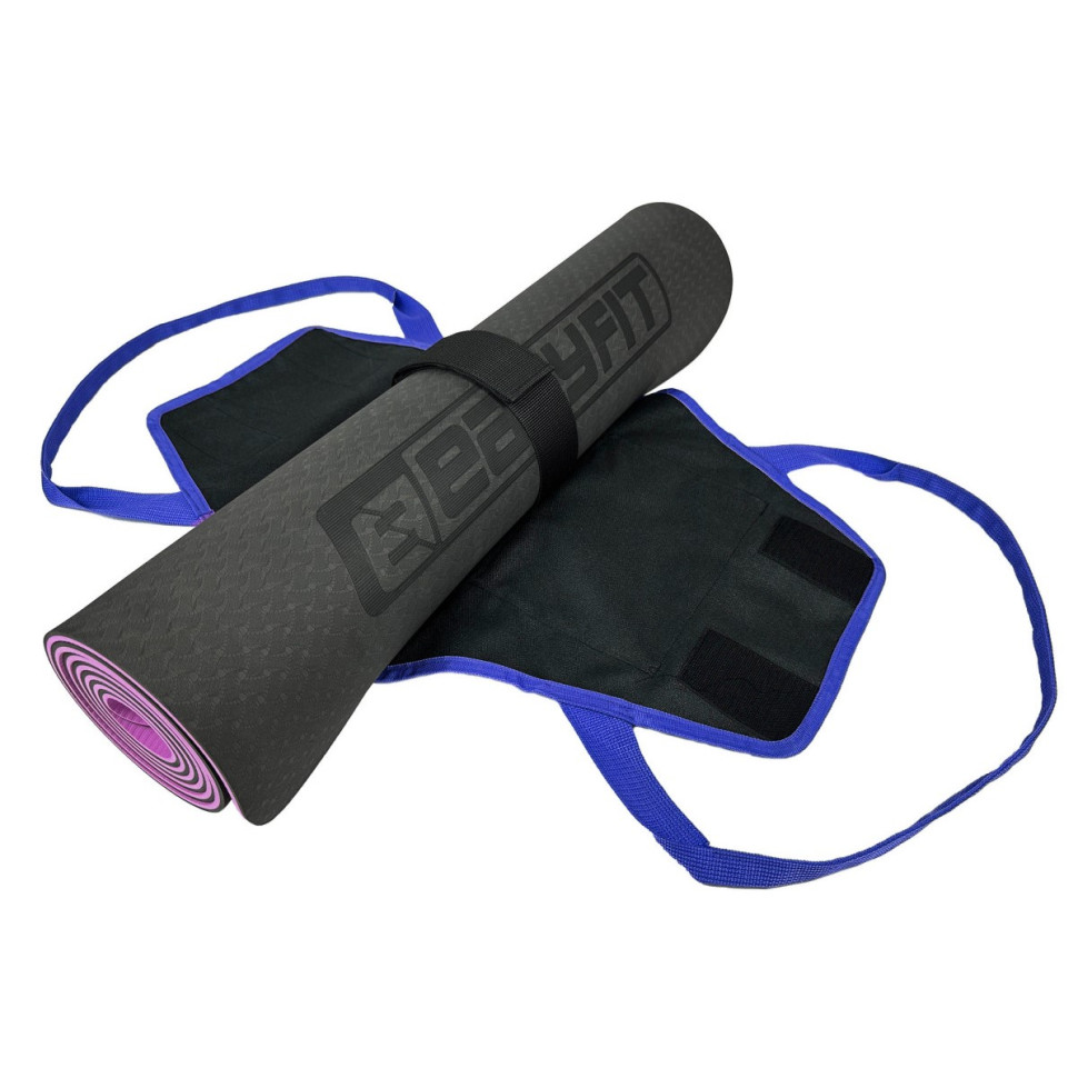 Сумка-переноска EasyFit EF-YB38-BL для йога-коврика синяя