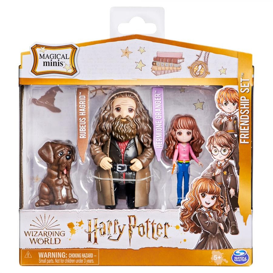 Игровой набор 'Мир волшебников' WIZARDING WORLD SM22005/7640, (Гермиона, Хэгрид, Клык)