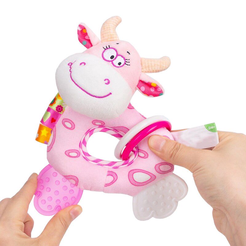 Дитяче брязкальце з прорізувачем Bambi H168251-3 пищалка