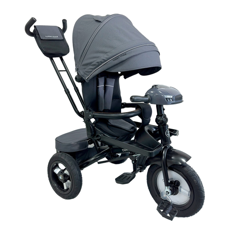 Детский трехколесный велосипед Turbotrike MT 1007-2 серый