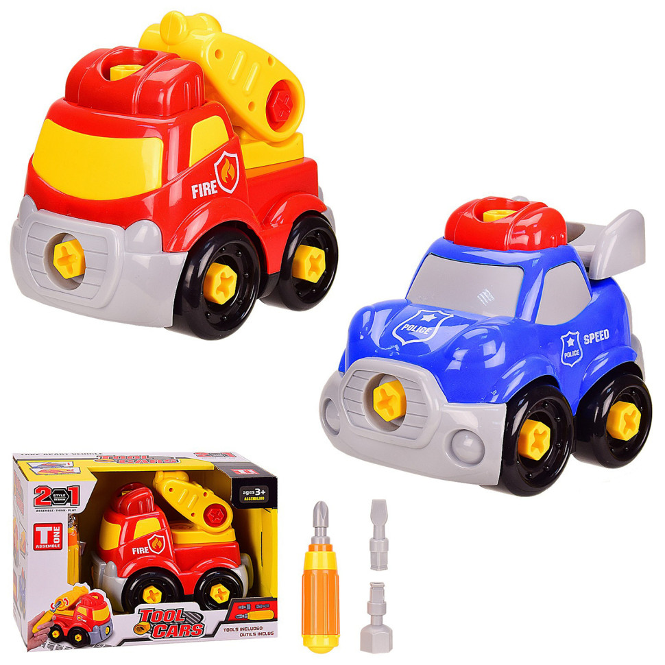 Дитячий конструктор-скручування Bambi SG-2296AB викрутка та 3 насадки