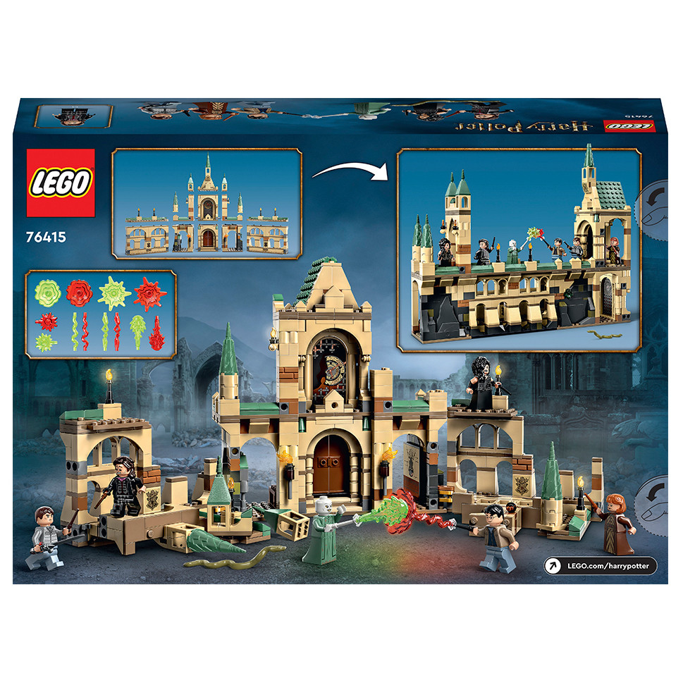 Конструктор LEGO Harry Potter Битва за Гоґвортс 76415, 730 деталей 
