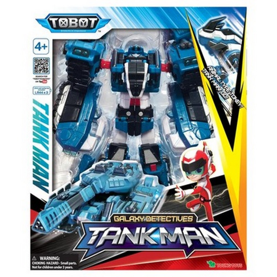 Игрушка-трансформер Детективы Галактики Танкмен TOBOT 301092